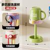 Set Creativo Ajustable Eléctrico para el Hogar Taza Simple para Lavar Portavasos para Cepillo de Dientes Suministros para Dormitorio Estudiantil Vaso para Enjuague Bucal