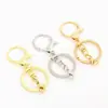 Llavero de Aleación Metálica Anillo para Llaves Cadena Anillo Hebilla en Forma de 8 303 Broche de Langosta Juego de Tres Piezas Accesorios para Joyería Hecha a Mano DIY