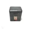 Bote de Té Mate Negro Vintage Desgastado, Lata de Regalo de Té Negro Árbol Antiguo, Bote de Té Pu'Er, Bote de Almacenamiento para Té Blanco y Té Verde