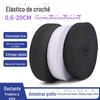 Acessórios de Banda Elástica de Crochê Calças Ponto Especial Branco Placa Inteira Banda Elástica Plana de 2cm Roupas com Banda Elástica Larga