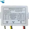 Termostato digital de microcomputadora XH-W3002, interruptor de control de temperatura, controlador de temperatura, pantalla digital