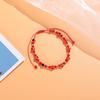 Pulsera de la Suerte Ojo Turco Ojo Malvado Palma Trenzada Hecha a Mano Más Vendida Transfronteriza Hamsa Pulsera Ojo Azul