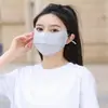 Máscara de Proteção Solar para Olhos Estilo Novo de Verão para Mulheres Proteção Facial Completa Anti-UV Estéreo 3D Máscara Respirável