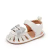 Sandalias para Bebé, Nuevo Estilo de Verano, Zapatos Transpirables y Cómodos para Bebé, Zapatos para Niños Pequeños con Suela de Goma, Velcro con Lazo
