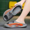 Pantufla de una palabra para sentir el pisotón verano nuevo ocio parejas hogar interior suela suave EVA para exterior pantuflas deportivas para hombre y mujer