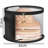Caja de Almacenamiento Plegable para Gorra de Béisbol Transfronteriza Armario Doméstico con Cubierta de Cremallera Caja de Almacenamiento para Gorras y Ropa Venta al por Mayor de Fábrica