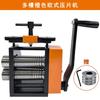 Prensa de Tabletas para Joyería Naranja, Prensa de Tabletas Cuadrada, Prensa de Tabletas Delgada, Máquina para Dar Forma y Estirar Pulsera Redonda Semicircular Dorada y Plateada, Prensa de Tiras
