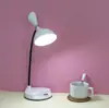 Lámpara de escritorio plegable estilo nórdico con sensor táctil, lámpara de escritorio LED recargable, protección ocular, lámpara de estudio para estudiantes, ajuste táctil de 3 niveles
