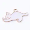 Nuevos pendientes colgantes de aleación con forma de concha de sirena y estrellas, versión coreana, accesorios para joyería DIY, al por mayor en stock