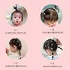 100 Peças de Elásticos de Cabelo Infantis, Alta Elasticidade, Coloridos, Não Danificam o Cabelo, Cuidados com o Cabelo, Faixas de Cabelo para Bebê