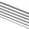 Acero inoxidable europeo y americano hip-hop seis caras pulido cadena cubana collar pulsera acero de titanio gruesa cadena para suéter de hombre con cadena al por mayor