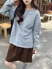 Altamente Recomendado! Saia Elegante de Alta Qualidade para Mulheres no Outono e Inverno Novo Estilo Veludo Cotelê Simples e Versátil Saia Evasê Guarda-chuva