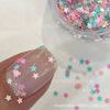 2025 Nuevo Arte de Uñas Bolsa de Materiales Mixtos Onda Punto Lentejuelas Pequeñas Color Mágico Mixto Irregular Super Flash Joyería para Arte de Uñas
