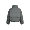Yidao Vintage 2025 Invierno Nueva Marca de Moda Chaqueta de Algodón Gruesa con Cuello Alto para Hombre, Corte Holgado Chaqueta Acolchada Gruesa Cálida de Pareja