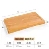 Bandeja Giratoria Caliente para Hot Pot de Imitación Madera Melamina, Bandeja Especial para Servir Carne de Res y Cerdo, Caja Rectangular de Exhibición para Buffet