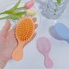 Lindo Mini Peine de Cojín de Aire para Masaje, Compacto y Portátil, Peine para Niños, Lindo Flequillo para Mujeres