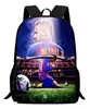 Bolsa de ombro quente transfronteiriça 17 polegadas mochila escolar estudantil conjunto impressão digital 3D mochila para traçar uma geração de cabelo