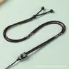 Corda de colar com pingente Ruyi padrão Xiangyun de alta qualidade corda redonda corda de pescoço cordão de pingente ajustável corda de colar atacado