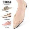 Separador de Dedos de un Orificio, Hallux Valgus, Ortesis para Dedos Superpuestos del Hueso del Pie Grande, Separador de Dedos Ajustable con Tapón de Esponja