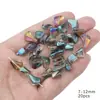 7-12mm Contas de Vidro Retro Tipo Pedrinha Feitas à Mão com Miçangas Pulseira Colar Acessórios de Joia Material