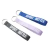 Garrafa de Água Esportiva Curta com Alça de Transporte, Chaveiro, Cordão para Celular com Argola de Aço, Logotipo Personalizável