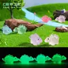 Nuevo producto transfronterizo: paisaje en miniatura creativo con brillo en la oscuridad, lindas decoraciones de dinosaurios pequeños DIY, accesorios de bolsa sorpresa, mini figuras
