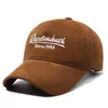 Nueva Gorra de Béisbol Bordada para Hombre Sombrilla Protector Solar Sombrero Moda Femenina Gorra Deportiva Aumentar Profundización Sombrero de Exterior Primavera y Verano