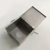 Caja protectora para punto de observación de asentamientos hecha a medida, marcador de medición de nivel de asentamiento eléctrico, caja protectora de acero inoxidable, no requiere perforación