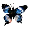 Cabeza de Flor de Mariposa de Goma Suave de Plástico, Decoración del Hogar con Flores Artificiales, Arreglo de Boda, Adornos al por Mayor, Decoración de Mesa para Exteriores