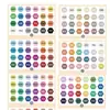 Paquete de Recarga de Cuentas Tie-Dye 264 Colores Completos Set 1000 Piezas 2.6mm Material para Manualidades DIY Paquete Rompecabezas de Cuentas Fusion