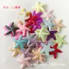 Accesorios de Acrílico Perlado de Forma Irregular para Media Cara ABS Estrella de Mar Flor Copo de Nieve Corazón Mariposa Luna Pegamento de Crema DIY