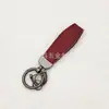 Chaveiro de Couro Original de Alta Qualidade para Carro Venda Quente Logo de Metal Chaveiro de Chave de Carro Masculino Pingente Presente de Negócios Atacado