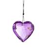 Laitao 2024 Pingente de Cristal do Amor Dia dos Namorados Dia das Mães Casamento Coração Pingente Refletivo Decoração de Casa para Feriados