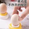 Nuevo Perforador Magnético de Huevos para Cocina Caldera de Huevos para el Hogar Perforador de Agujeros de Plástico Perforador para Huevos al Vapor Rebanador de Huevos Manual de Huevo de Pato