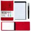 Cuaderno de trabajo portátil nuevo transfronterizo mini bloc de notas A7 libro de bolsillo creativo con cabeza de ciervo cuaderno de mano