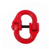 Conector de Cadena de Elevación con Hebilla de Doble Anillo para Fabricantes Hebilla de Seguridad Hebilla de Cadena para Construcción Naval Conexión de Hebilla Mariposa para Eslingas