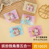 Sacos de Doces e Biscoitos de Ano Novo, Sacos de Embalagem para Biscoitos de Floco de Neve, Doces de Nougat, Sacos Transparentes para Lanches de Confeitaria