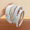 Diadema azul de corona alta modelo 2026 para uso diario, diadema para mujer para lavarse la cara, accesorio para el cabello elegante y sofisticado