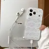 Adecuado para funda de teléfono Apple 17 Pro Max, nuevo diseño de caricatura para iPhone 15, anticaídas creativo con diseño lineal de fruta y cachorro