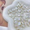 Perlas artificiales barrocas acrílicas de color brillante, cuentas sueltas de formas especiales, accesorios hechos a mano, material de bricolaje