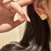 Brincos Folha de Ginkgo Retrô de Luxo Leve Francês Cravejados com Diamantes Completos Estilo Antigo Pesado Temperamento de Alto Nível Brincos Versáteis