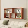 Estantería para Vino de Madera Maciza Completa Estantería de Libros de Pared para el Hogar Armario Estante de Almacenamiento Multicapa de Pared Estante de Exhibición para Cocina Restaurante Precio Especial