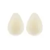 Almofadas de Silicone para Seios Anti-Queda Cor Sólida Gota d'Água Lifting, Invisíveis, Sem Marcas, Reunião e Antiderrapantes, Finas, Respiráveis, Sólidas para Mulheres