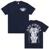 Camiseta Merch Tour Dyfl Na 2026 de la Banda Bad Omen para Hombre Estilo Harajuku Hip-Hop Punk Casual