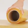 Rollo Grande 1000m Film Plástico de Grado Alimenticio Empaque de Supermercado Desechable para Alimentos Film Plástico de PVC para Salones de Belleza y Uso Comercial