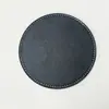 Comércio Exterior Pode Ser Personalizado com Porta-Copos Redondos para Café e Chá, Porta-Copos Espessos de Couro com Logo Embossado, Tigelas de Refeição Familiar Combinadas, Tapetes de Isolamento