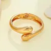 Moda Europea y Americana Simple Metal Pesado Elegante Anillo Geométrico Brillante Gota de Agua Collar Pulsera Pendientes Conjunto de Joyería para Mujeres