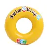 Anillo de natación inflable doble de dibujos animados para niños engrosado 50-90 anillo de natación de cristal anillo de natación con doble bolsa de aire de agua