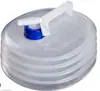 Cubo plegable para coche bolsa de agua transparente para coche cubo de protección ambiental para exteriores universal para coche 3L5L8L10L15L