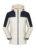 Nueva chaqueta fina de primavera y otoño, de moda, cálida, transpirable, impermeable, ropa de viaje para exteriores con logotipo impreso